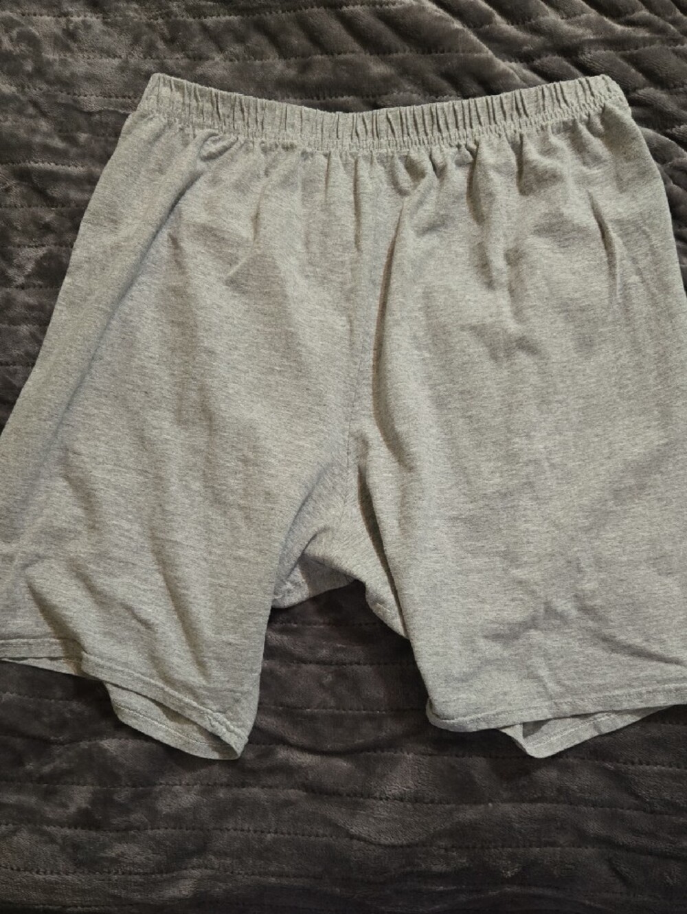 Hanes Bundle Of 2 Women's Athletic Shorts - 1 Teal and 1 Light Gray - Picture 4 of 6